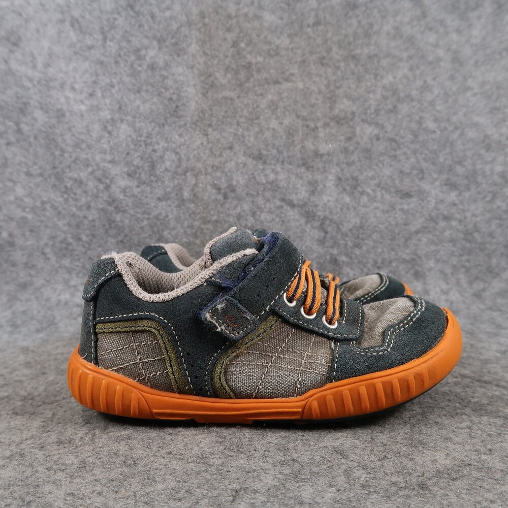 Stride Rite Shoes Toddler 9.5 Sneakers Travis Casual Kid Trainers Easy On